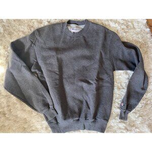 Champion eco gray crew neck sweatshirt  Men's SMALL